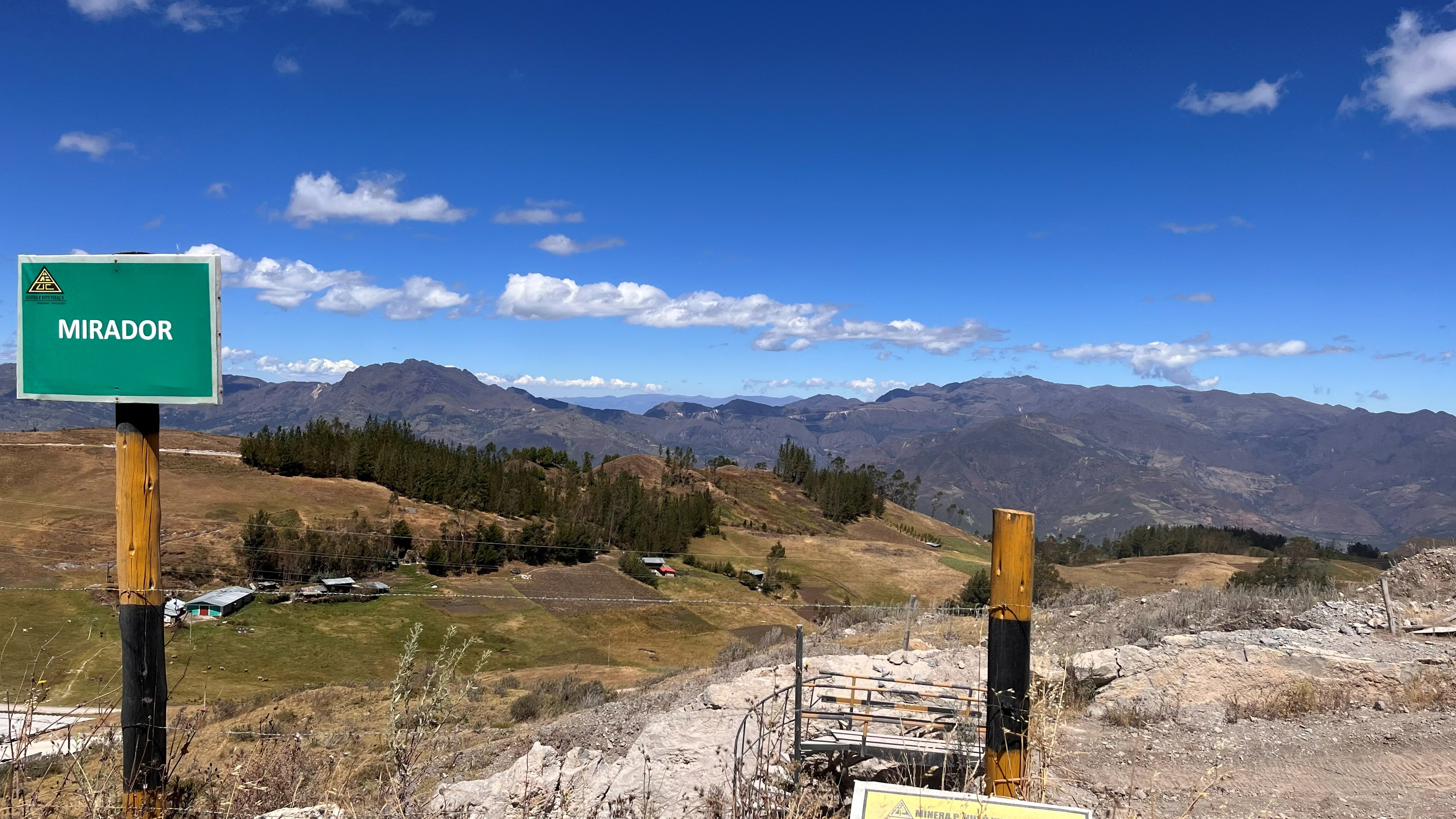 Vista panorámica Andes cajamarquinos